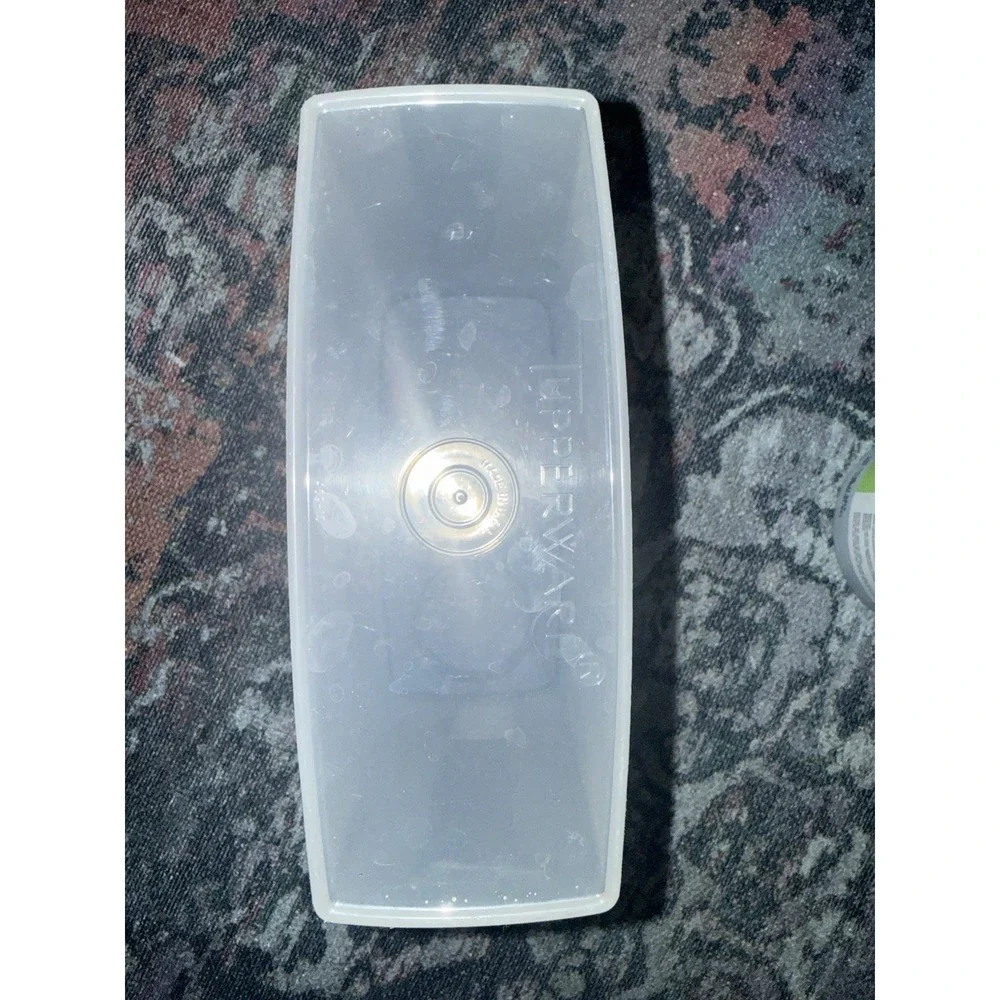 TUPPERWARE Cereal Pour N Store Storage Container - Bold N Blue Seal 469-9 470-14